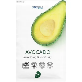 Pleťová maska Stay Well zjemňující pleťová maska v plátýnku