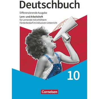 Cizí jazyk Deutschbuch 10. Schuljahr - Differenzierende Ausgabe 2020 - Lern- und Arbeitsheft für Lernende mit erhöhtem Förderbedarf im inkl - Brabender, Angela