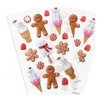 samolepka DpCraft nadýchané Samolepky 32 ks