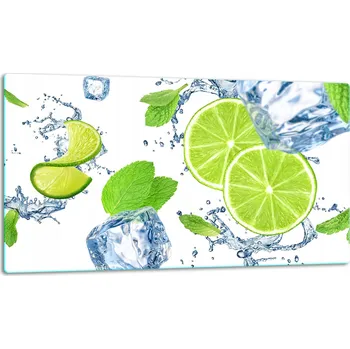 Kuchyňské prkénko SKLENĚNÁ DESKA NA KRÁJENÍ 52x30 OVOCE