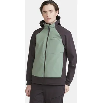 Pánská bunda Pánská Bunda CRAFT ADV BACKCOUNTRY HYBRID JACKET M 1912436-992626 – Zelená XL