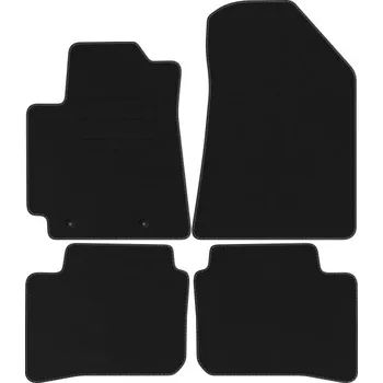 autokoberec Kobercové rohože Edecor velurové 4 ks