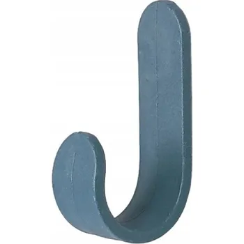 Věšák HÁČEK NÁSTĚNNÝ DRŽÁK SAMOLEPICÍ 56x17mm MODRÝ