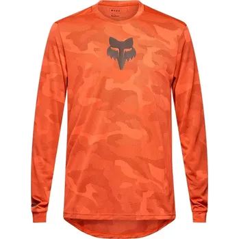 cyklistický dres Fox Ranger TruDri LS Jersey M blood orange