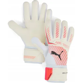 Brankářské rukavice Brankářské rukavice PUMA Ultra Pro NC puma white/glowing red/puma 11