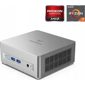 Stolní počítač Počítač Mini PC UM870 Slim AMD Ryzen 7 8745H Radeon 780M Bluetooth WIFI