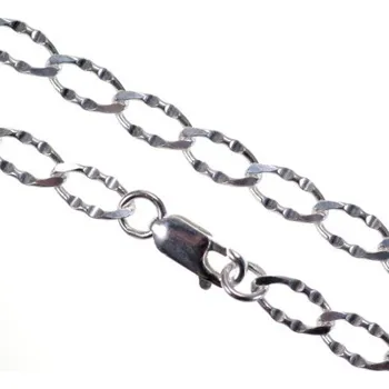 Řetízek Stříbrný řetízek ROVES 5mm, 42cm Unisex (8,10g) Stříbro 925/1000