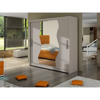 Nábytek Skříň Rogano, Barva: kašmír, Osvětlení: bez osvětlení MIRJAN 5903211404467