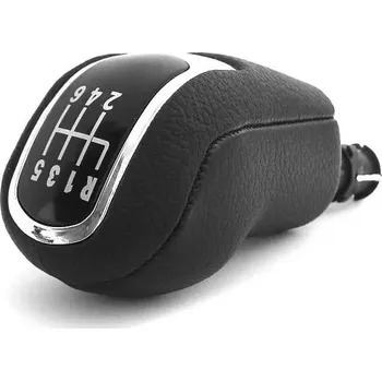 Hlavice řadicí páky Řadící páka Škoda Yeti (2009 - 2013) 6 rychlostí, koženková - neoriginál (P0103HL-6-K)