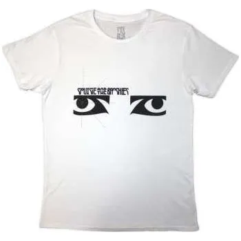 Pánské tričko Merch Siouxsie & The Banshees: Siouxsie & The Banshees Unisex T-shirt: Through The Looking Glass (white) (medium) M