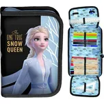 PASO Jednopatrový penál Frozen 2 Ledové království Snow Queen plný rozkládací