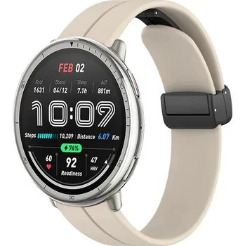 Řemínek na hodinky Enem Magnetický rychloupínací řemínek 18mm - Krémový IR-AWGW-0759