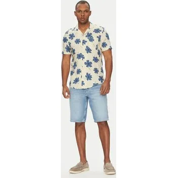 Pánská košile Blend Košile 20717690 Béžová Regular Fit L