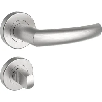 Dveřní kování Rostex dveřní kování CORNO WC nerez mat