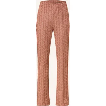 Lacoste Dámské Kalhoty S Galonovými Pruhy, tmavě červená, 36