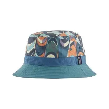 Čepice Patagonia Wavefarer Bucket Hat Swallowtail Geo: Still Blue modrá L