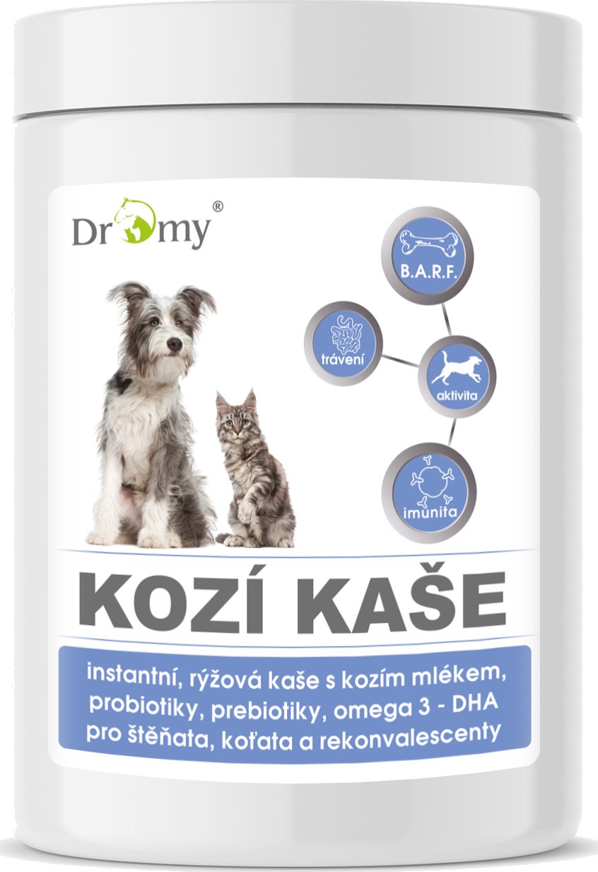 Dromy instantní rýžová kaše s kozím mlékem a prebiotiky 1500g