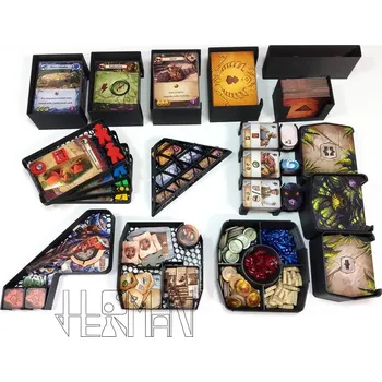 Příslušenství k deskovým hrám Inserty HERMAN Arnak + Velitelé expedic + Po stopách expedice (INS14V2)