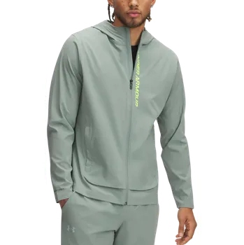 Pánská větrovka Bunda s kapucí Under Armour UA OutRun the STORM Jacket 1376794-348 Velikost L
