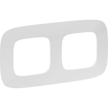 Dvojrámeček Valena Allure bílá Legrand 754302