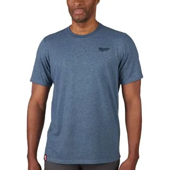 Pánské tričko Hybrid tričko - modré, MILWAUKEE Velikost: XL