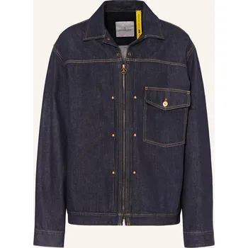 Pánské džíny Moncler Pánská Džínová Bunda Nepit, tmavě modrá, 38