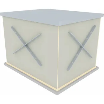 Filtrační šachta, nízká - 1,3 x 1,1 x 1,1m