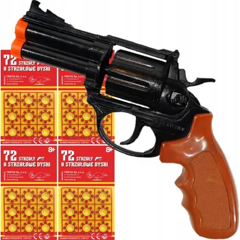 Dětská zbraň Pistole Trifox S703B-BN s hnědočernou slepé náboje