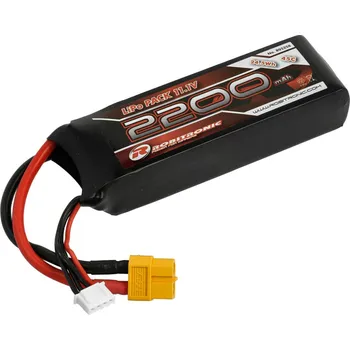 RC náhradní díl Robitronic LiPo Akku 2200mAh 3S 45C XT60 (23x34x105)