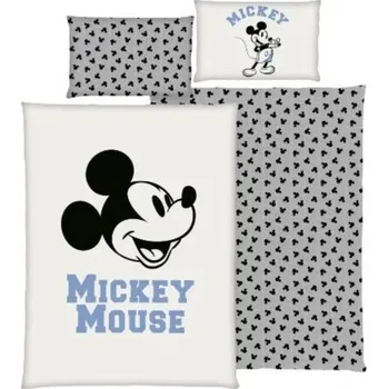Povlečení KSTL Dětské ložní povlečení bavlna, 140 x 200 cm, 70 x 90 cm, Mickey Mouse ( 9818 )