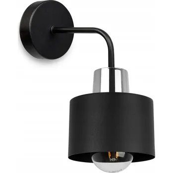Lampička Nástěnná lampa Light Home černá, šedá E27 60 W