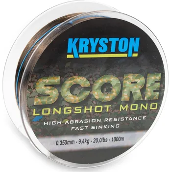 Rybářský vlasec Kryston Vlasec Score Long Shot Mono Hnědý 1000 m 0,26mm 11,8lb
