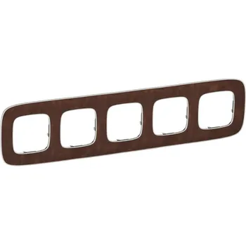 Pětirámeček Valena Allure kůže Legrand 754455