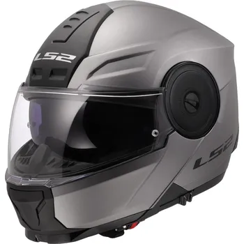 Helma na motorku LS2 HELMETS LS2 FF902 SCOPE II SOLID MATT TITANIUM-06 - Velikost S