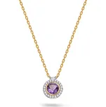 Náhrdelník s tanzanitem a diamanty Desirae KU2144N + dárkové balení LUXUS zdarma