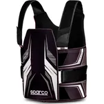 Sparco kartingová ochranná vesta K-TRACK černo-bílá M