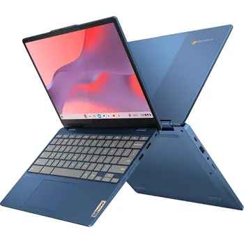 Notebook Lenovo IdeaPad Flex 3 Chrome/12IAN8/N100/12,2''/WUXGA/T/8GB/128GB eMMC/UHD/Chrome/Blue/2R 82XH0027MC