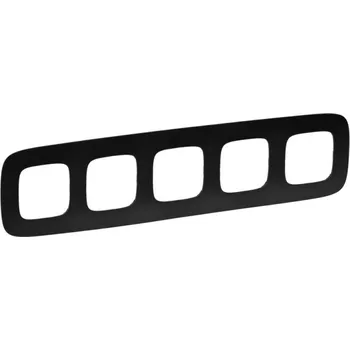 Pětirámeček Valena Allure černá matná Legrand 754405