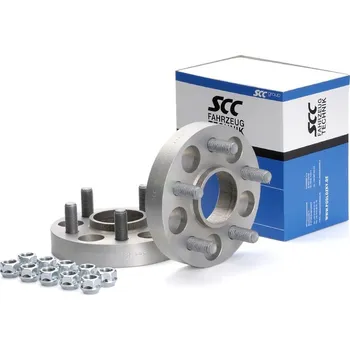 Tuning Rozšiřovací podložky SCC 30mm 5/120 - 72,6 mm 14516E Elox šedé