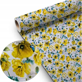 ubrus Cerata na Stůl 140 cm Dekorativní Metráž Ubrus Lena