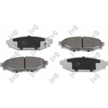 Brzdová destička Sada brzdových destiček, kotoučová brzda ABAKUS 231-02-061