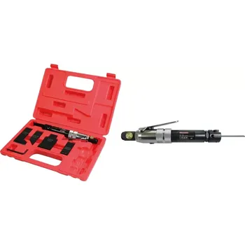 Kompresor Pneumatická škrabka Mighty Seven M7 QK-112N - zdvih 16mm, 4.200ot./min, 6.3bar, 85l/min, 0.69kg, 4 škrabky, kufr