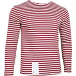 Námořnické tričko proužkové DR červeno-bílé L