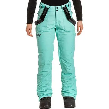 Snowboardové kalhoty Meatfly dámské SNB & SKI kalhoty Foxy Mint | Zelená | Velikost XL