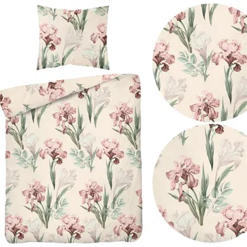 Povlečení Povlečení BAVLNĚNÝ SATÉN Elegantní Asti 140x200 2dílné se zipem