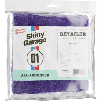 SHINY GARAGE ALL AROUNDER MICROFIBER - OBOUSTRANNÁ MIKROVLÁKNOVÁ UTĚRKA 380GSM 40X40CM