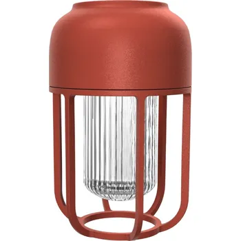 Venkovní osvětlení Houe Červená kovová solární LED lampa Light No. 1