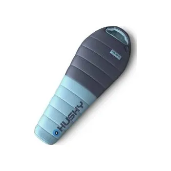 Spacák Husky Drape -20°C výška osoby do 195 cm - levý zip; Modrá spacák + DÁREK DLE VÝBĚRU!