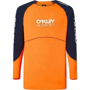 Cyklistické oblečení OAKLEY Dlouhý Rukáv Dres MAVEN SCRUB FOA405431-9RB vel. M