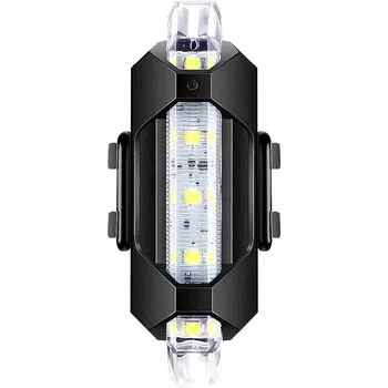 Cyklosvítilna Světlo (blikačka) na kolo KB-007 Bílé